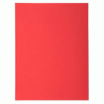 LOT DE 5 - PAQUET 100 CHEMISES SUPER 160 - 24X32CM - ROUGE