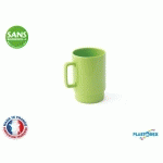 MUG MELAMINE VERTE 30CL DIAM 7,5 - 10 CM