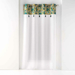 RIDEAU VOILAGE À ŒILLETS BOHOFLORA 140X240CM JAUNE