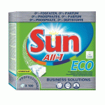 TABLETTES LAVE-VAISSELLE SUN PROFESSIONAL ALL IN 1 ECO - BOÎTE DE 100