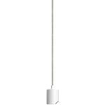 CREATIVE CABLES - LAMPE SUSPENSION ESSE14 AVEC CULOT S14D SANS AMPOULE - BLANC - SANS AMPOULE