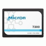 MICRON 7300 MAX - DISQUE SSD - 1.6 TO - U.2 PCIE 3.0 X4 (NVME) - CONFORMITÉ TAA