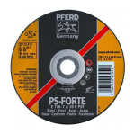 DISQUE À ÉBARBER PS-FORTE A (PIÈCE) PFERD COND. /PCS: 1 - Ø MM: 125 - EP. MM: 7