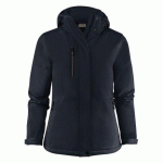 PRINTER ESSENTIALS OVERLANDING VESTE SOFTSHELL FEMMES DARK NAVY - TAILLE L