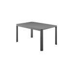 SANS MARQUE - TABLE DE JARDIN EXTENSIBLE EN ALUMINIUM - 97/149 X 149 X 149 X 75 CM