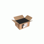 CARTON DE 200 ENVELOPPES POLLEN 110X220MM 120G/M² - NOIR