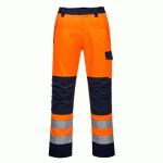 PORTWEST MV36 PANTALON ORANGE/NAVY MODAFLAME RIS ORANGE/MARINE - TAILLE L - STANDARD