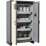 ARMOIRE SÉCURITÉ Q-CLASSIC-30 Q30.195.116 GRIS/BLANC - MANUTAN COLLECTIVITÉS