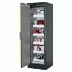 ARMOIRE QCLASSIC90 - 599MM - GAUCHE - EPOXY - JAUNE - 6