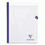CAHIER BROCHURE CLAIREFONTAINE MIMESYS - 24X32 - 192 PAGES - SEYES - COUVERTURE POLYPROPYLENE INCOLORE