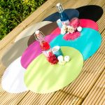 LOT DE 4 SETS DE TABLE GOURMANDISE  COLORIS BEIGE