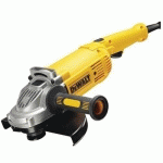MEULEUSE 2200W 230MM - INTERRUPTEUR PALETTE - COFFRET - DEWALT