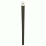 POTELET BOOPI PMR TÊTE BOULE MÉTAL HT 1.20M Ø76MM OLIVE 6003 - BUTON DESIGN