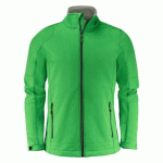 PRINTER TRIAL VESTE SOFTSHELL HOMMES VERT - TAILLE XL