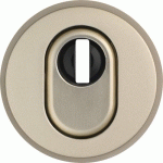 ROSACE DE PROTECTION DE CYLINDRE - ALUMINIUM ARGENT - RHZS415 F2 ABUS