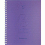 SEMAINIER BUREAU SAD 19 W LINICOLOR VIOLET 18 X 14 CM - EXACOMPTA