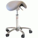 SIÈGE MINI FLEXMATIC - IMITATION CUIR - MEDIUM - GRIS - GLOBAL PROFESSIONAL SEATING
