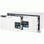 ARMOIRE SÉCURITÉ S. PAILLASSE UB-S-90 UB90.060.140.2S BLANC - MANUTAN COLLECTIVITÉS