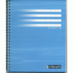 CALLIGRAPHE CAHIER CALLIGRAPHE LIGNE 7000 CLAIREFONTAINE - FORMAT : 17 X 22 CM - SPIRALES - RÉGLURE : SEYÈS - 70 G - 180 PAGES   (LOT DE 5)