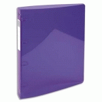 CLASSEUR 4 ANNEAUX EXACOMPTA IDERAMA - POLYPRO SOUPLE 7/10 BRILLANT - DOS 4 CM - VIOLET