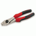 COUPE-CÂBLES À ENCOCHE VERROUILLABLE AVEC GAINES BI-MATIÈRE 324-17G - LONGUEUR 170 MM SAM OUTILLAGE