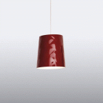 KUNDALINI NEW YORK SUSPENSION, Ø 33 CM, ROUGE