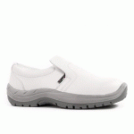MOCASSINS DE SÉCURITÉ HOMME PLUTONE S2 SRC BLANC - EN MICROFIBRE ET PU - TAILLE 47 UNIWORK