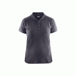 POLO DE TRAVAIL FEMME EN COTON 3390 - GRIS - XXL BLAKLADER