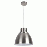 SUSPENSION EN MÉTAL AVEC PAVILLON MÉTAL ASSORTI ET CORDELIÈRE ALU - MANUTAN COLLECTIVITÉS