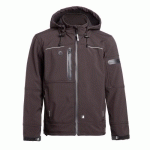 VESTE DE TRAVAIL SOFTSHELL - NOIR - FLORES - M NORTH WAYS