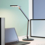 XAL TASK LAMPE À POSER LED AVEC PIED CAPTEUR 840 NOIR