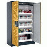 ARMOIRE SÉCURITÉ Q-CLASSIC-90 Q90.195.120 GRIS/JAUNE