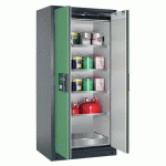 ARMOIRE SÉCURITÉ Q-PEGASUS-90 Q90.195.090.WDAC GRIS/VERT - ASECOS