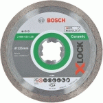 BOSCH 1 DISQUES À TRONÇONNER DIAMANTÉS X-LOCK STANDARD FOR CERAMIC - BOSCH