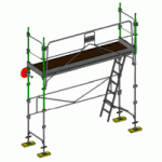 ECHAFAUDAGE FAÇADIER DUO-45 - LOT 16 M2