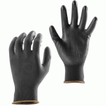 GANTS DE MANUTENTION POLYESTHER ENDUIT POLYURÉTHANE EN VRAC - 10 - TALIAPLAST