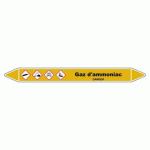 LOT DE 3 - MARQUEUR TUYAUTERIE - GAZ D