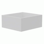 BAC POUR BIBLIOTHÈQUE LUMYA L 40 CM MÉLAMINÉ BLANC