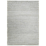 THEDECOFACTORY - CARAVELLE - TAPIS EN LAINE, JUTE ET COTON TRESSE NATUREL 120X170 - BEIGE