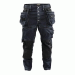 PANTALON DE TRAVAIL X1900 ARTISAN CORDURA® DENIM STRETCH TAILLE 54 - BLAKLADER