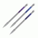 LOT DE 12 - PORTEMINE JETABLE MATIC ORIGINAL BIC POINTE FINE 0,5 MM HB GRIS