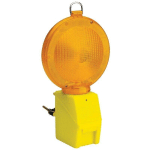 TORRO - LAMPE CLIGNOTANTE DE CHANTIER LED JAUNE 1 X 4R25