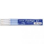 UNIBALL POCHETTE DE 3 RECHARGES POUR ROLLER FANTHOM BLEU UFR122/07B