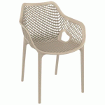 FAUTEUIL AIR POLYPROPYLÈNE - TOURTERELLE - STAMP