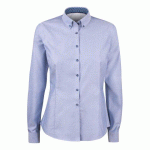 J.HARVEST & FROST RB121 OXFORD CHEMISE FEMMES BLEU - TAILLE XL