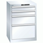 ARMOIRE BLANC PUR 564X572X800 AVEC 4 TIR. 75KG _ 78.289.110 - LISTA