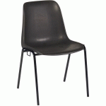 CHAISES RÉUNION PANAMA M2 P/NOIR 2423 NOIR - GMCE