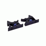 CLIPS COULISSES QUADRO V6 ET 25 POUR TIROIR À RAINURES-GAUCHE-100 PIÈCES HETTICH