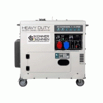 GROUPE ÉLECTROGÈNE DIESEL - 6,5/7,5 KW - 230/400V - KS 9200HDES-1/3 ATSR (EURO V) KONNER & SOHNEN