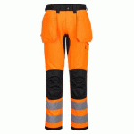 PORTWEST CD889 PANTALON HOLSTER HV ECO WX2 ORANGE/NOIR - TAILLE 28 - STANDARD